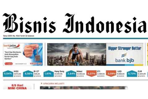 Bisnis Indonesia Cetak (1/2/2014) Seksi Utama