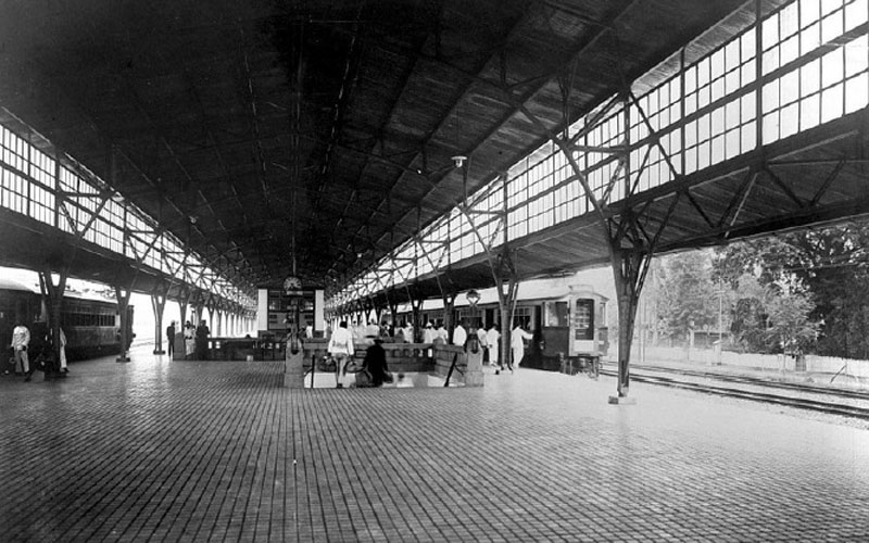 Stasiun Pasar Senen 1887