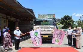 Food Station Kirim 21,5 Ton Beras FS Borneofood ke Kalimantan