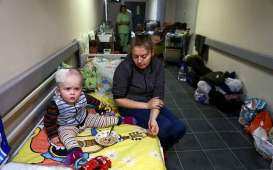 Hindari Rudal Rusia, Rumah Sakit Anak di Ukraina Pindah ke Bawah Tanah