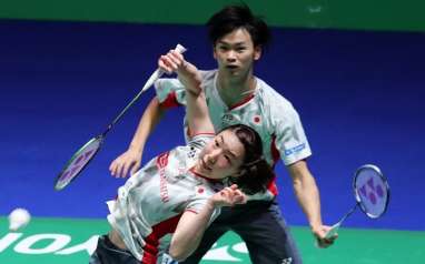 Kalah di Final Indonesia Open dari Ganda China, Yuta/Arisa: Speed Lawan Cepat Banget