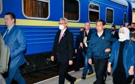 Jokowi Naik Kereta Luar Biasa yang Dipakai Pemimpin Lain saat ke Ukraina
