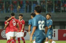 Hasil Timnas U-19 Indonesia vs Brunei: Diwarnai Quattrick, Babak Pertama Sudah Hujan Gol