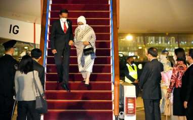 Tiba di Beijing, Jokowi dan Iriana Bertemu Xi Jinping Besok