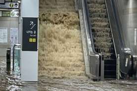 Seoul Banjir, Ketinggian Air di Perbatasan Korut-Korsel Lebih dari 4 Meter