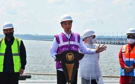 Presiden Jokowi Kaget Lihat Progres Proyek Terminal Kijing