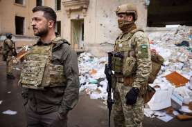 Rangkuman Perang Hari ke-171: Ukraina Klaim Hancurkan Gudang Amunisi Rusia