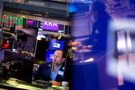 Wall Street Jatuh 3 Hari Beruntun, Suku Bunga Jumbo The Fed Guncang Pasar