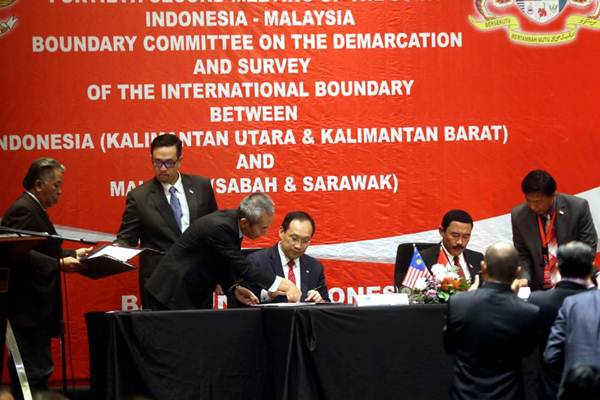 Kesepakatan Perbatasan Indonesia Malaysia Bisnis Com