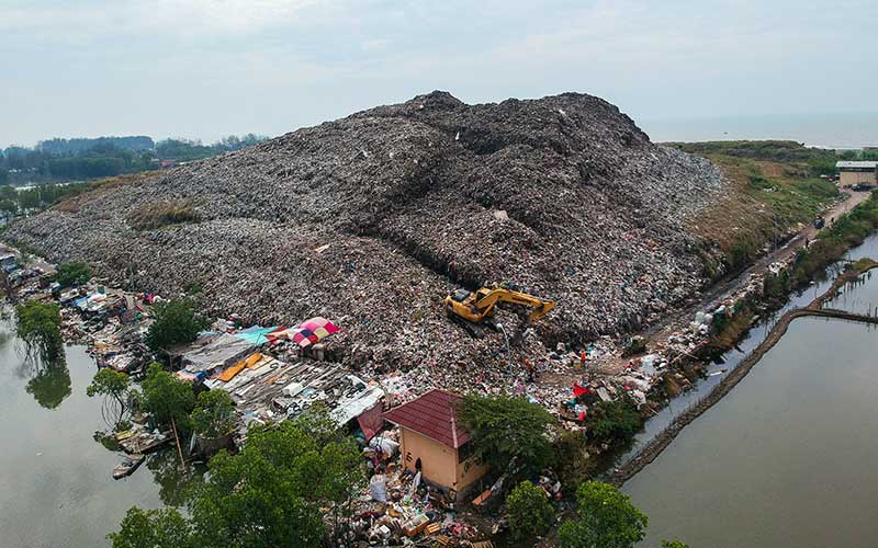 Sampah Di Pekalongan Jawa Tengah Sudah Melebihi Kapasitas Tpa Bisnis Com