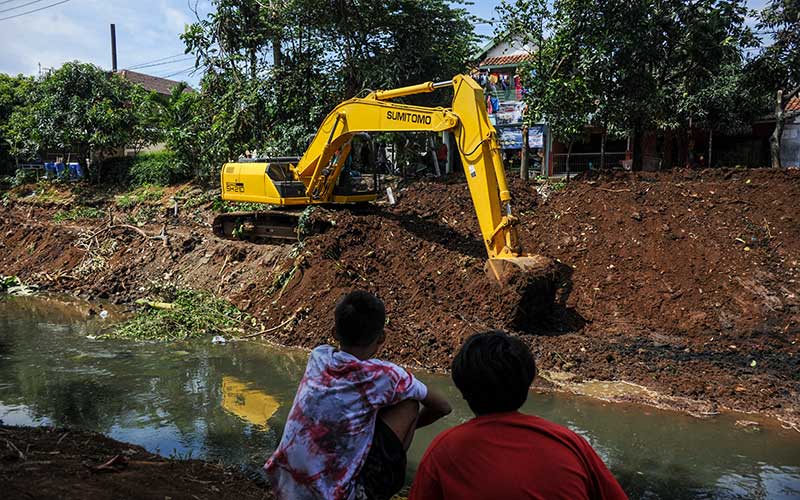 Antisipasi Banjir Sungai Anak Citarum Mulai Dinormalisasi 
