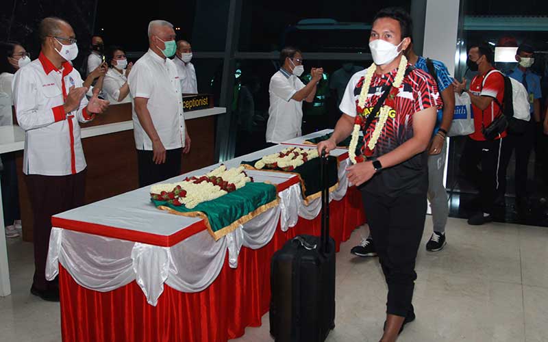 Tim Bulutangkis Indonesia Tiba di Tanah Air Setelah ...