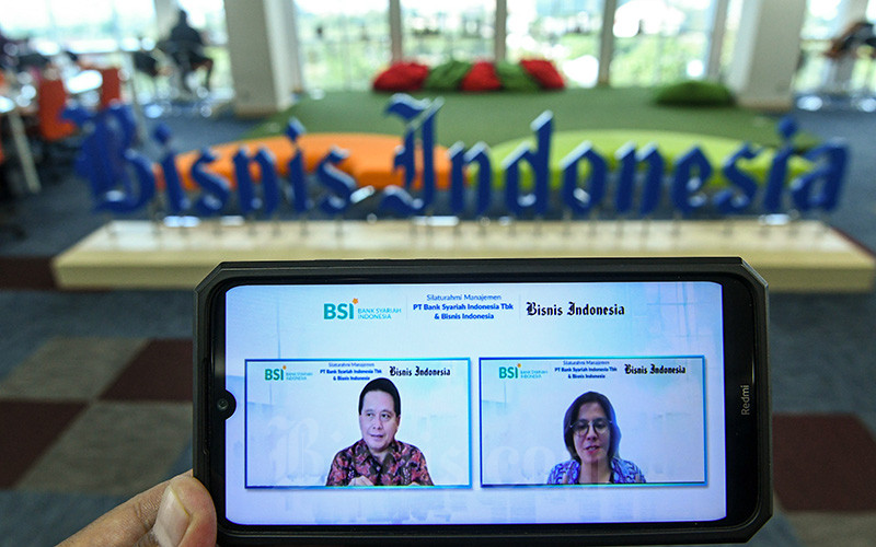 Kunjungan Virtual Bank Syariah Indonesia