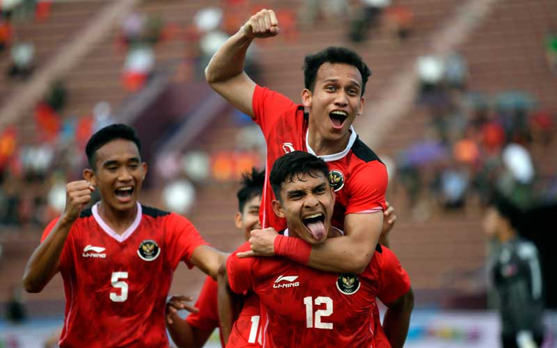 Timnas Sepak Bola Indonesia Hajar Filipina 4-0 di Sea Games 2021