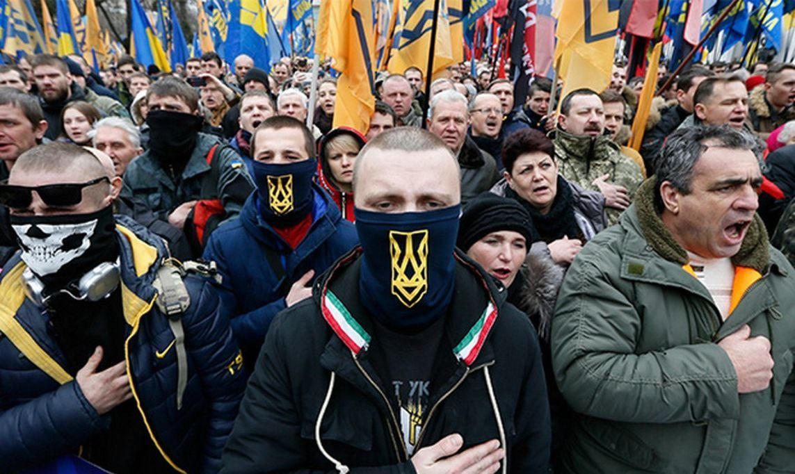 Kebangkitan Neo Nazi Ukraina dinilai bakal mengancam kedaulatan Rusia di kemudian hari./sott.net