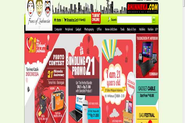 Belajar dari Kisah Sukses Toko Online Bhinneka com 