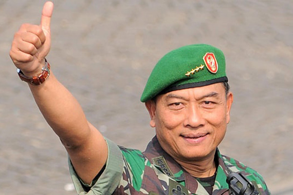 Panglima TNI Jenderal Moeldoko - 