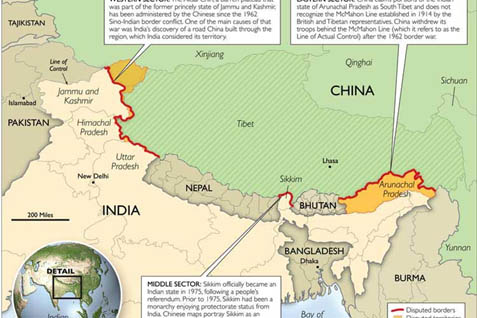 Perbatasan India-China - beforeitsnews.com