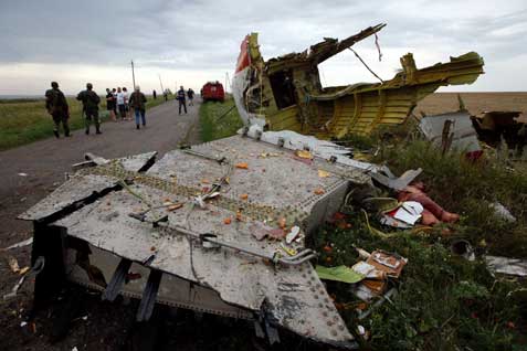 MALAYSIA AIRLINES MH17 DITEMBAK: Saham MAS Ikut Runtuh
