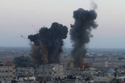 ISRAEL SERANG GAZA: Jumlah Korban Tewas Capai 248 Orang