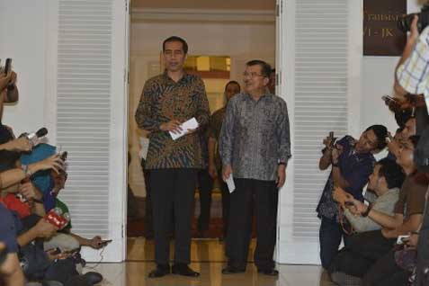  Jokowi & JK - Bisnis.com