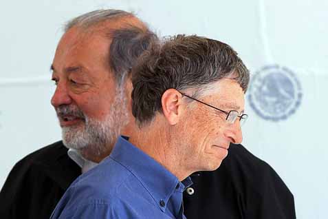 ORANG TERKAYA DUNIA: Bill Gates Nomor 1 & 268 Miliarder Baru
