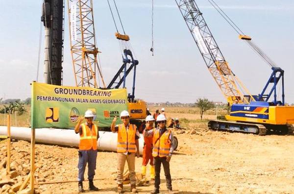 Ground Breaking Akses Jalan  ke  Stadion Gedebage Dimulai 