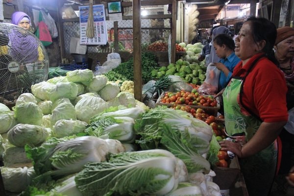 Harga Sayur Mayur Mulai Naik