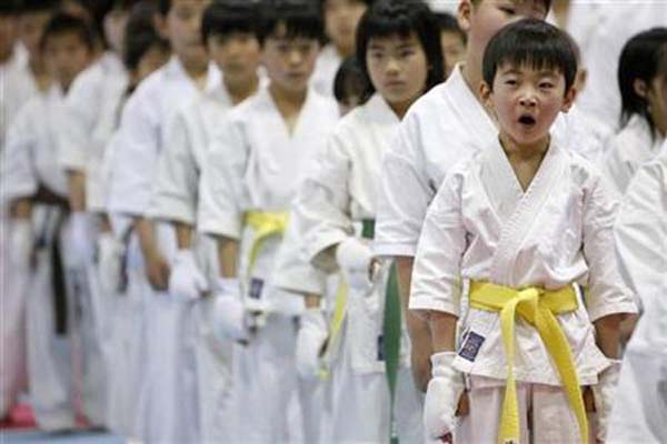 Ilustrasi karate - Reuters/Kiyoshi Ota