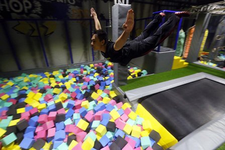 Liburan Sambil Olahraga Datang Aja Ke Amped Trampoline Bandung