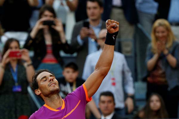 Petenis Spanyol Rafael Nadal - Reuters/Susana Vera