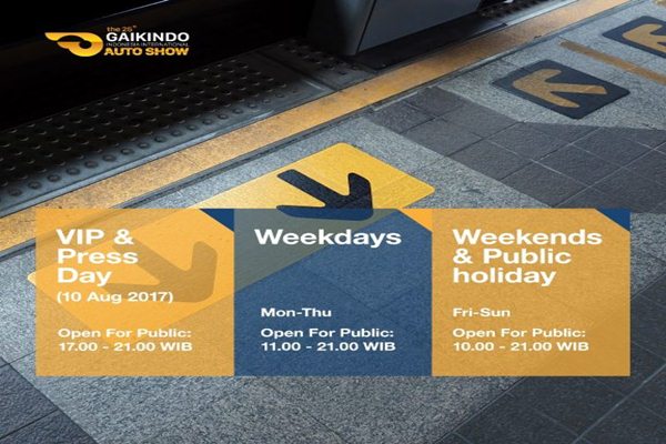 Giias 2017 Ini Jadwal Dan Harga Tiket Masuk Otomotif Bisnis Com