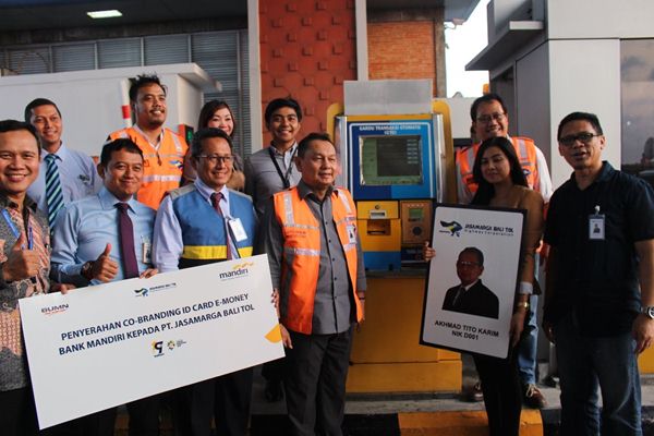 E Money Mandiri Jadi Id Card Karyawan Tol Bali Mandara Kabar24 Bisnis Com