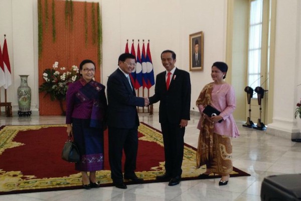 PM Laos Kunjungi Indonesia, Disambut Presiden Jokowi di