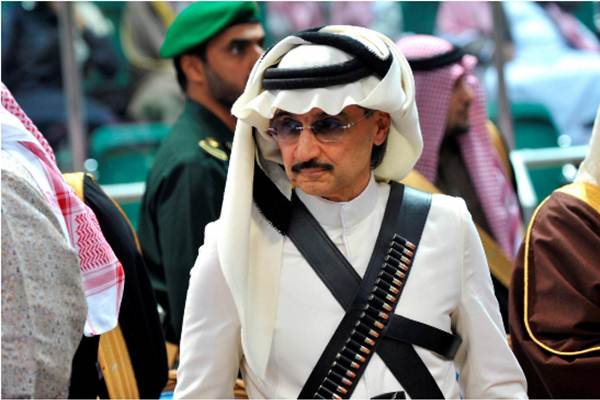 KORUPSI ARAB SAUDI : Pejabat Saudi Konfirmasi Penahanan Pangeran Alwaleed