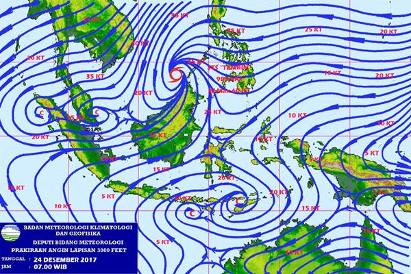 Waspadai Cuaca Buruk Jelang Natal Dan Tahun Baru Kabar24 Bisnis Com