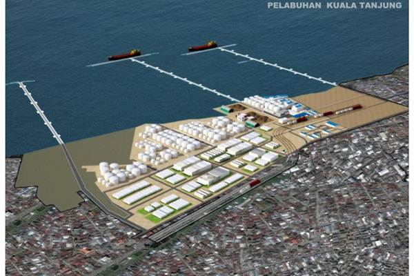  Pelabuhan  Kuala Tanjung Sumut Ditargetkan Selesai Tahun 