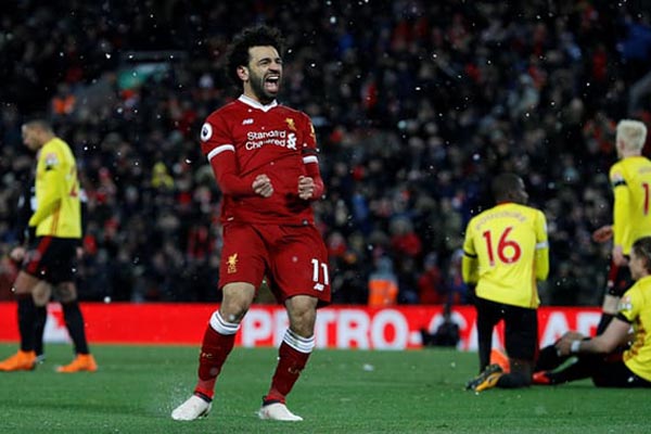Striker Liverpool Mohamed Salah - Reuters/Phil Noble