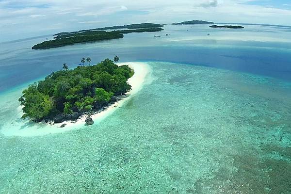 Pulau Widi di Halmahera Selatan. - Istimewa