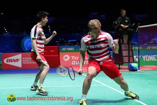Kevin Sanjaya -Marcus Fernaldi Gideon - Badminton Indonesia 