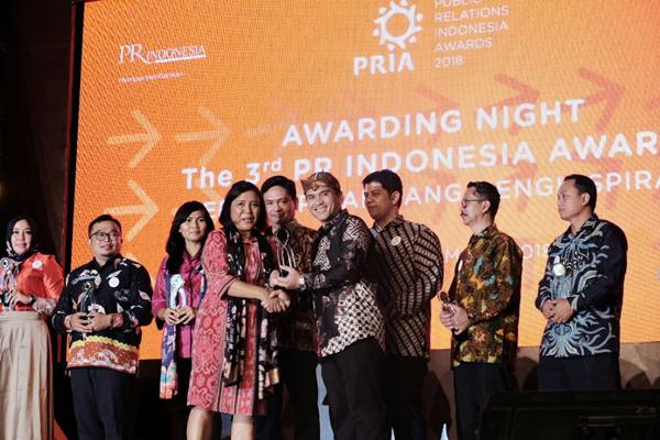 Kementerian Keuangan mendapatkan berbagai penghargaan dalam puncak apresiasi tertinggi bagi para insan public relations (PR) dalam PR Indonesia Awards (PRIA) 2018 yang dilaksanakan di Surabaya tanggal 29 Maret 2018.  - Istimewa