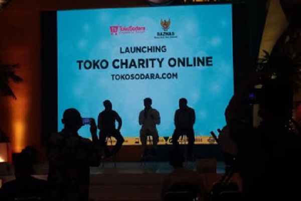 Suasana peluncuran TokoSodara.com, situs jual beli barang bekas layak pakai untuk didonasikan, di mal Plaza Semanggi Jakarta, Selasa (5/6/2018). - JIBI/Baznas