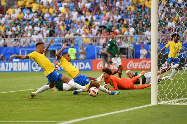 Hasil Brasil Vs Meksiko: Brasil ke Perempat Final, Neymar Bikin Satu Gol 