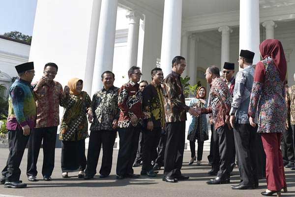 Temui Jokowi, Para Bupati Bahas DAK untuk Sarana Prasarana