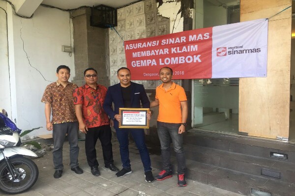 Asuransi Sinar Mas Bayar Klaim Akibat Gempa Lombok Di Bali Finansial Bisnis Com