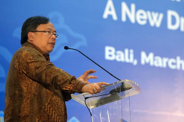 Menteri PPN/Kepala Bappenas Bambang P.S Brodjonegoro - ANTARA/Nyoman Budhiana