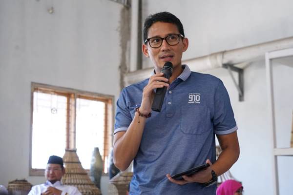 Kampanye di Cirebon  Sandiaga Diminta Permudah Aturan 