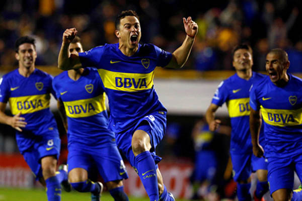 Boca Juniors - Reuters/Enrique Marcarian