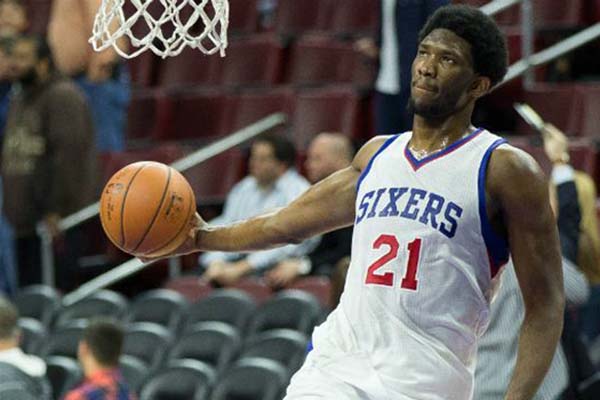 Pebasket andalan Philadelphia 76ers Joel Embiid - Reuters