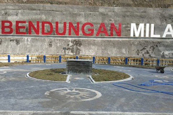 Ilustrasi: Bendungan Mila di Dompu, Sumbawa, Nusa Tenggara Barat. Gambar diambil pada 18 November 2018. - Istimewa/Kementerian PUPR